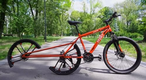 神人給自行車穿上鞋后 就再也不擔(dān)心會爆胎了